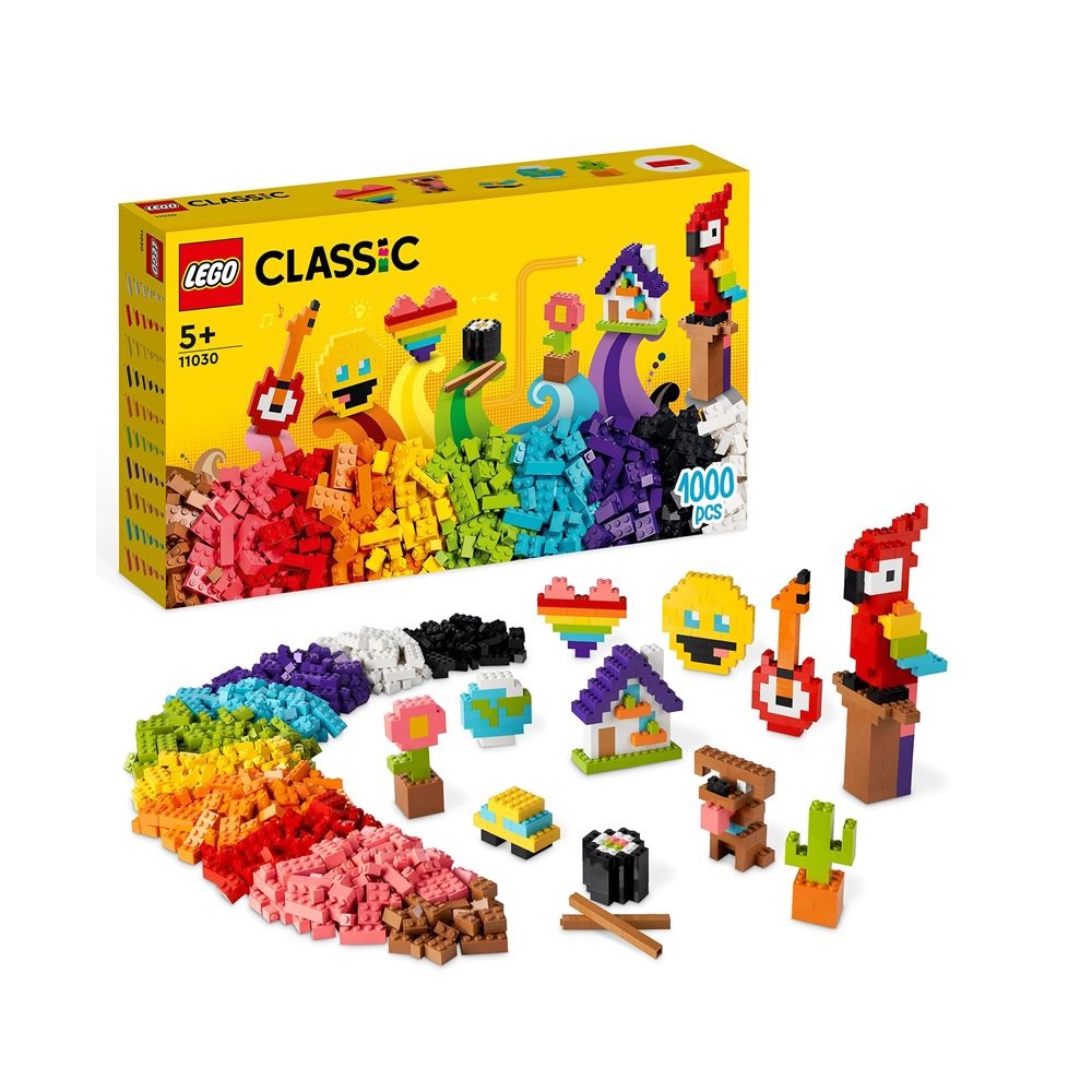 [673419374750] Lego Classic Montones 1000 piezas
