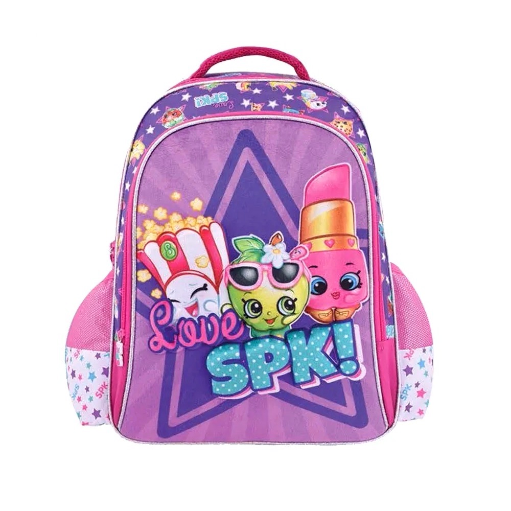 [7792621079208] Mochila Shopkins  con Relieve