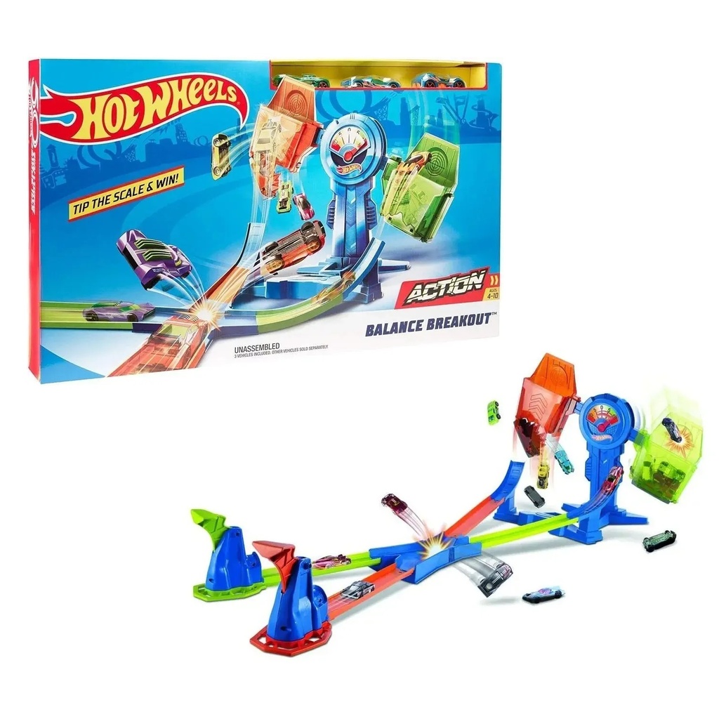 Pista Hot Wheels Equilibrio Extremo