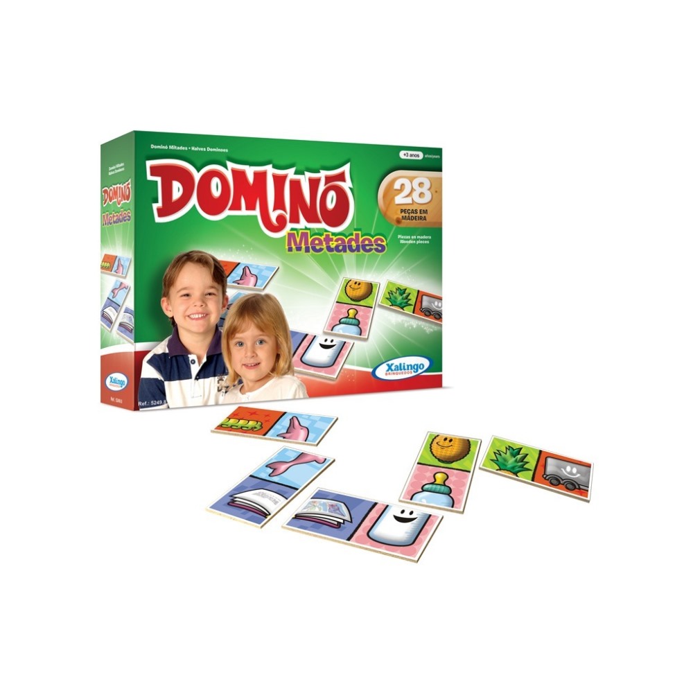 [7896640452490] Dominó de Mitades