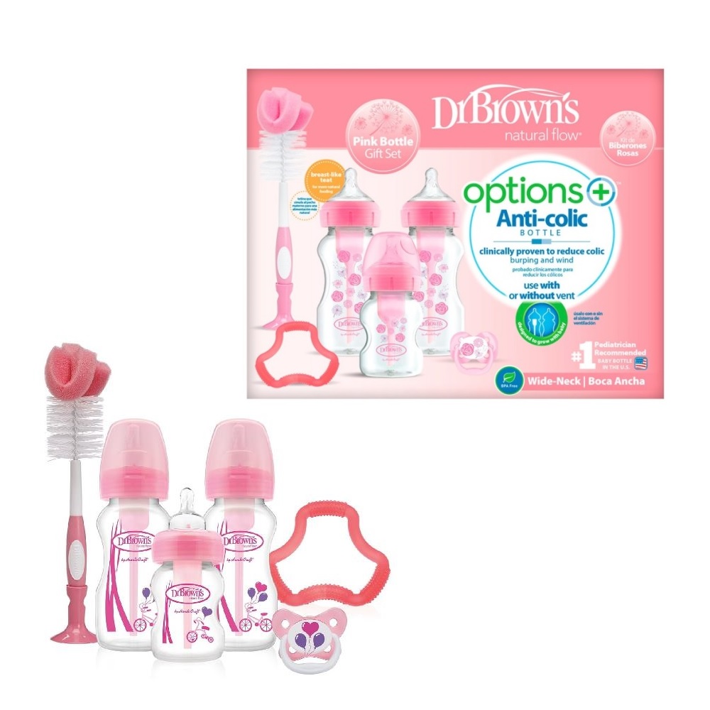 [072239318263] Set Bebé Rosa Dr Brown's