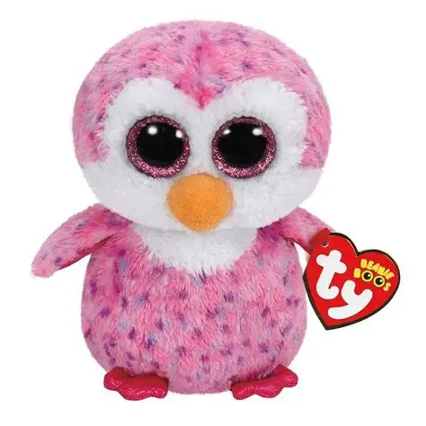 [008421370603] Beanie Boos TY Pinguino Rosa