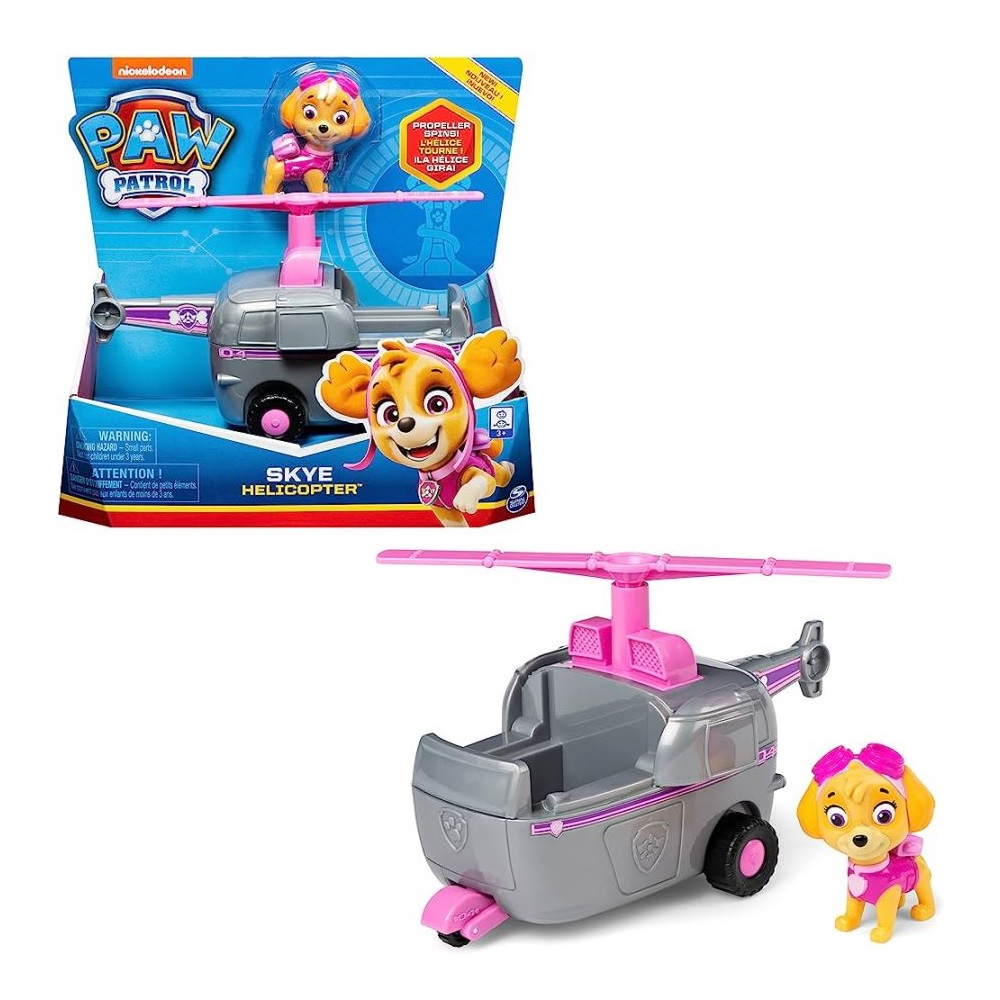 [681147037496] Paw Patrol Skye con Vehículo