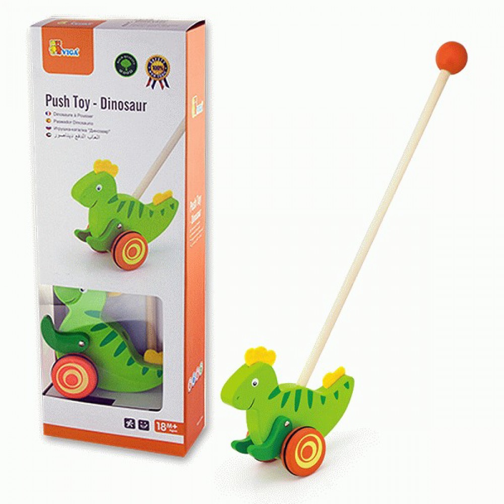 [6934510509637] Paseador Dinosaurio Madera