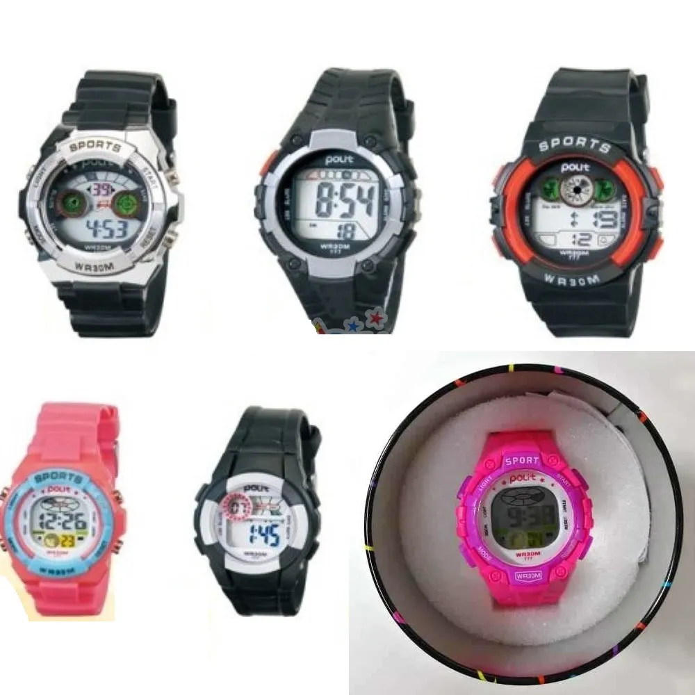 Reloj Polit en Lata Negra