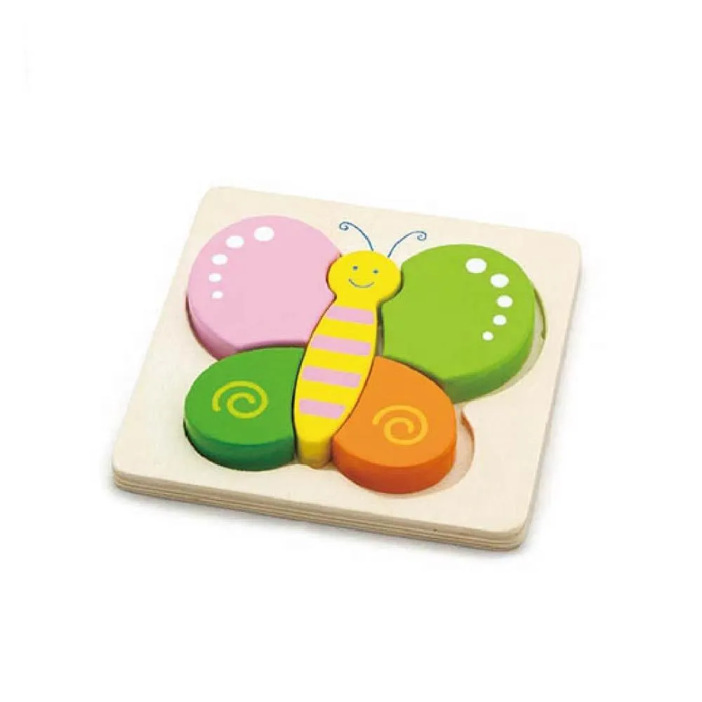 [6934510501709] Puzzle Bloques Mariposa
