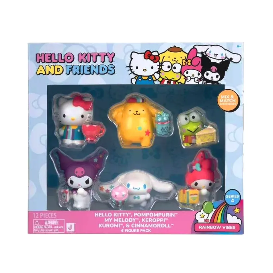 Set Figuras Hello Kitty x6