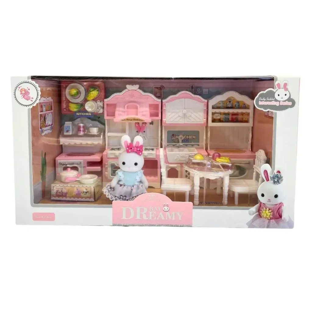 Conjunto conejito Mini cocina