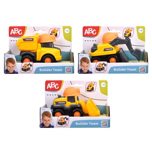 Abc Equipo De Construcción 12 Cm Vehículo Surtido