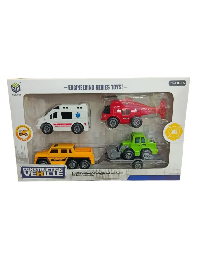 Set Vehículos x 4