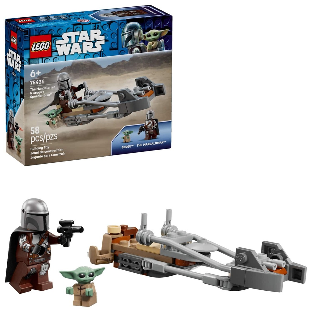 Lego Mandaloriano y Grogu