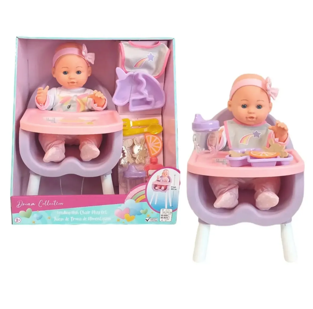 [093905222158] Bebote con silla de comer Dream Collection