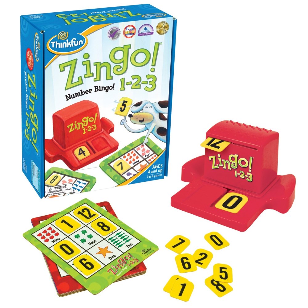 Juego Zingo! 1-2-3