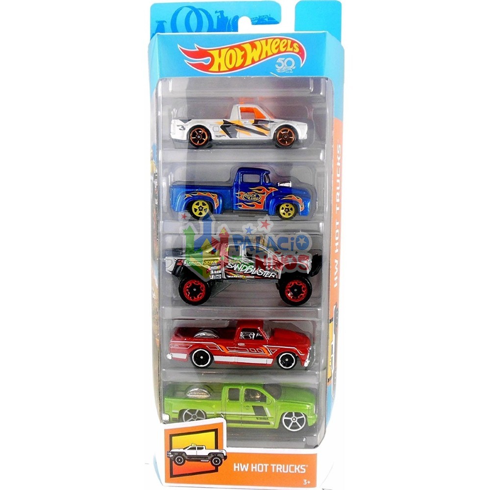 Hot Wheels Pack x 5