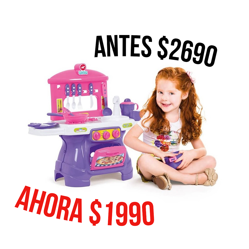 Cocina Mini Chef con Agua