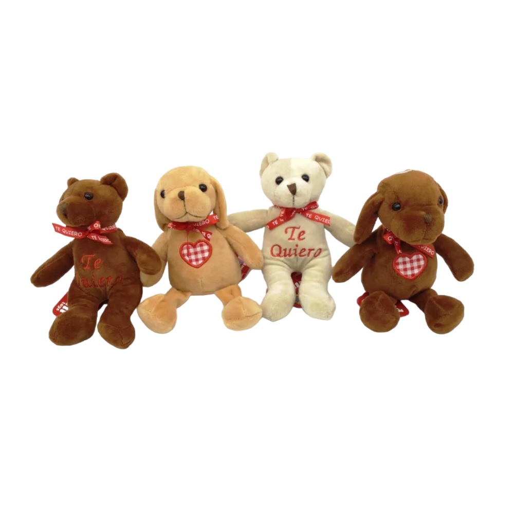 Oso o Perro con Moña "Te Quiero"