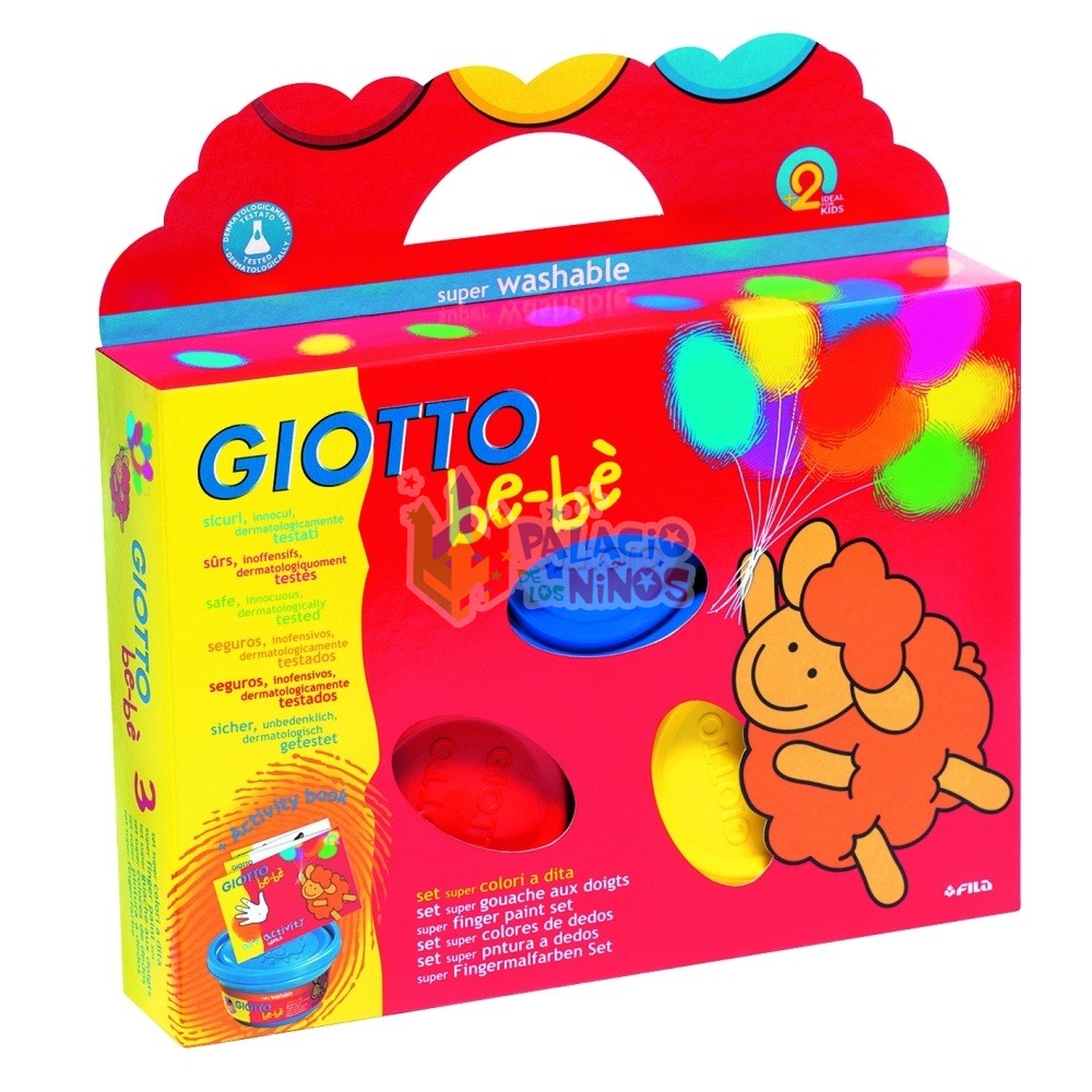 Set Colores Dedo Giotto