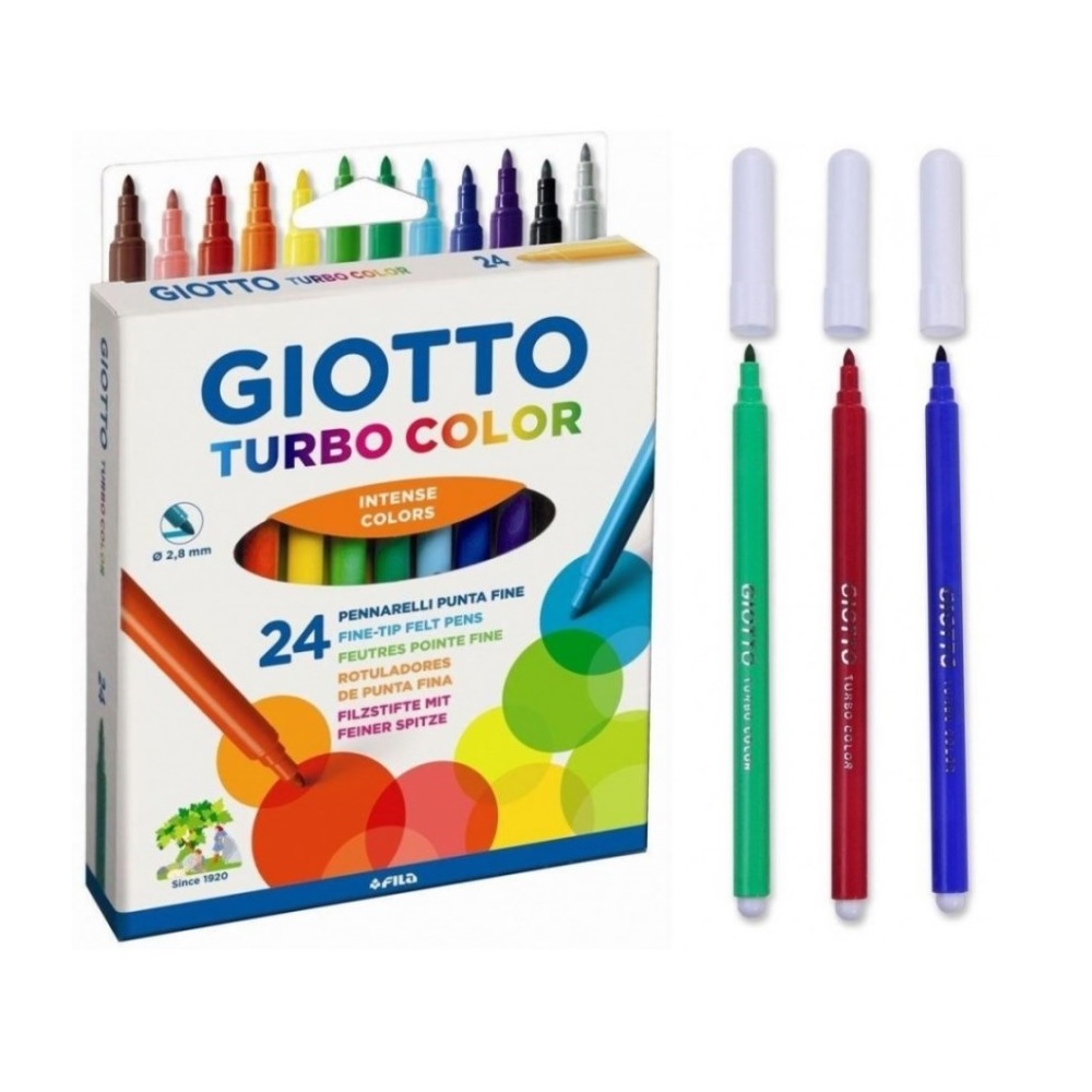 Marcadores Finos Giotto x 24