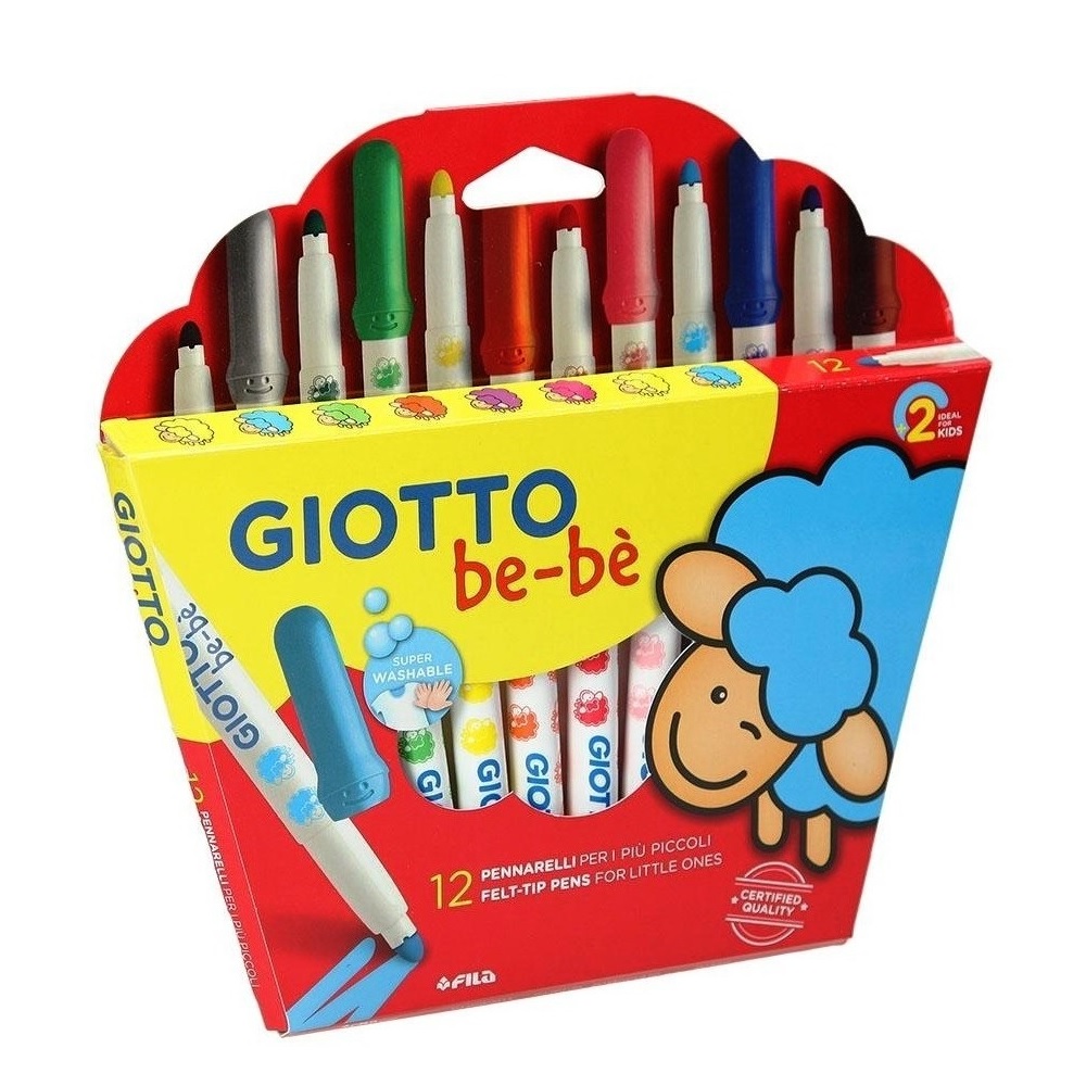 Marcadores Giotto Bebé x 12