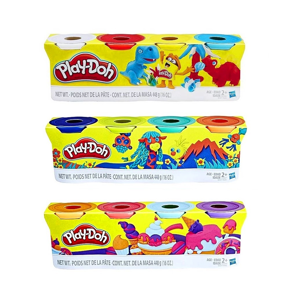 Pack masa x 4 Play Doh