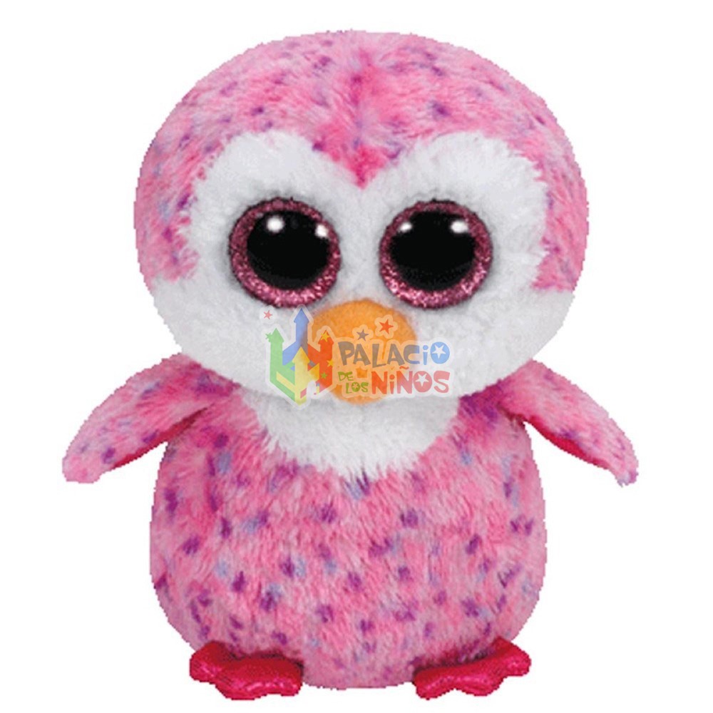 Beanie Boos TY Pinguino Rosa