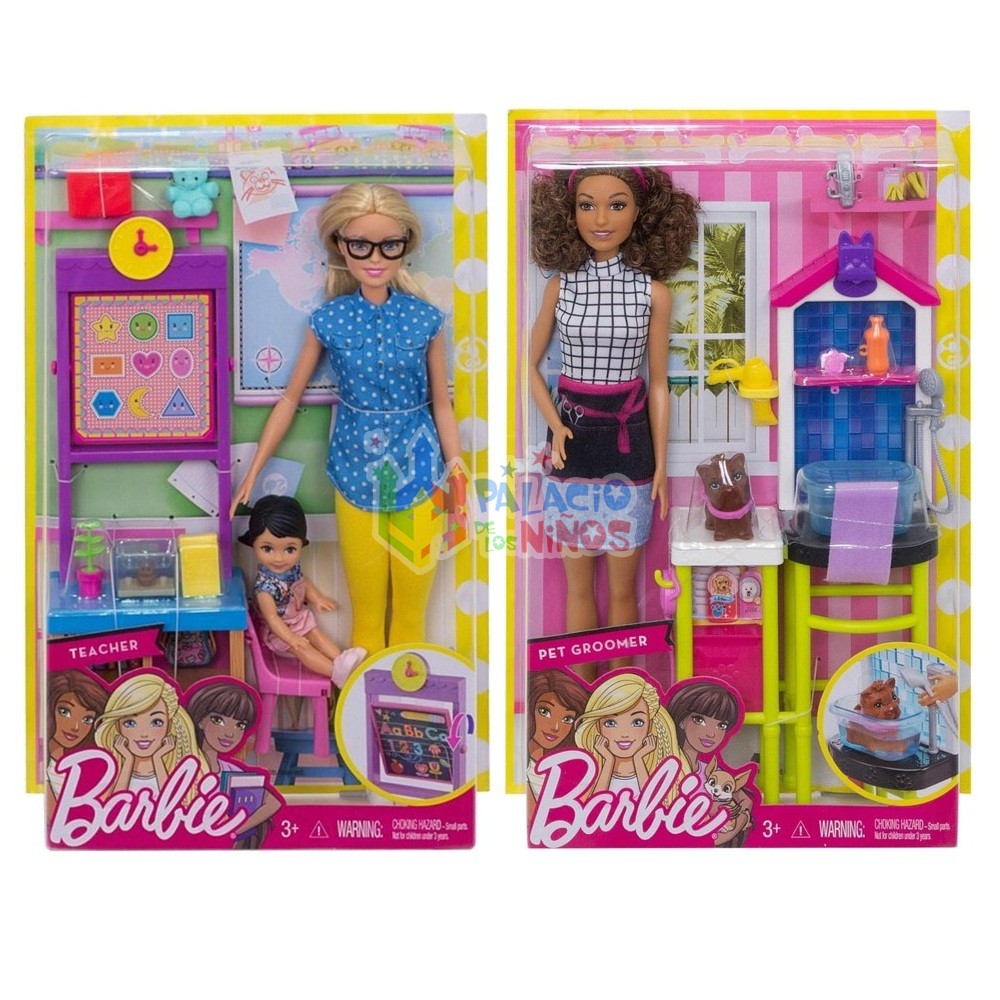 Set Barbie Profesiones