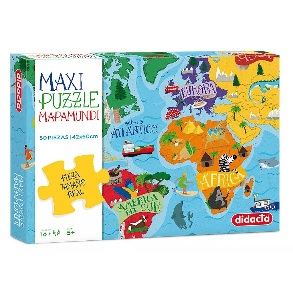 Maxi Puzzle Planisferio
