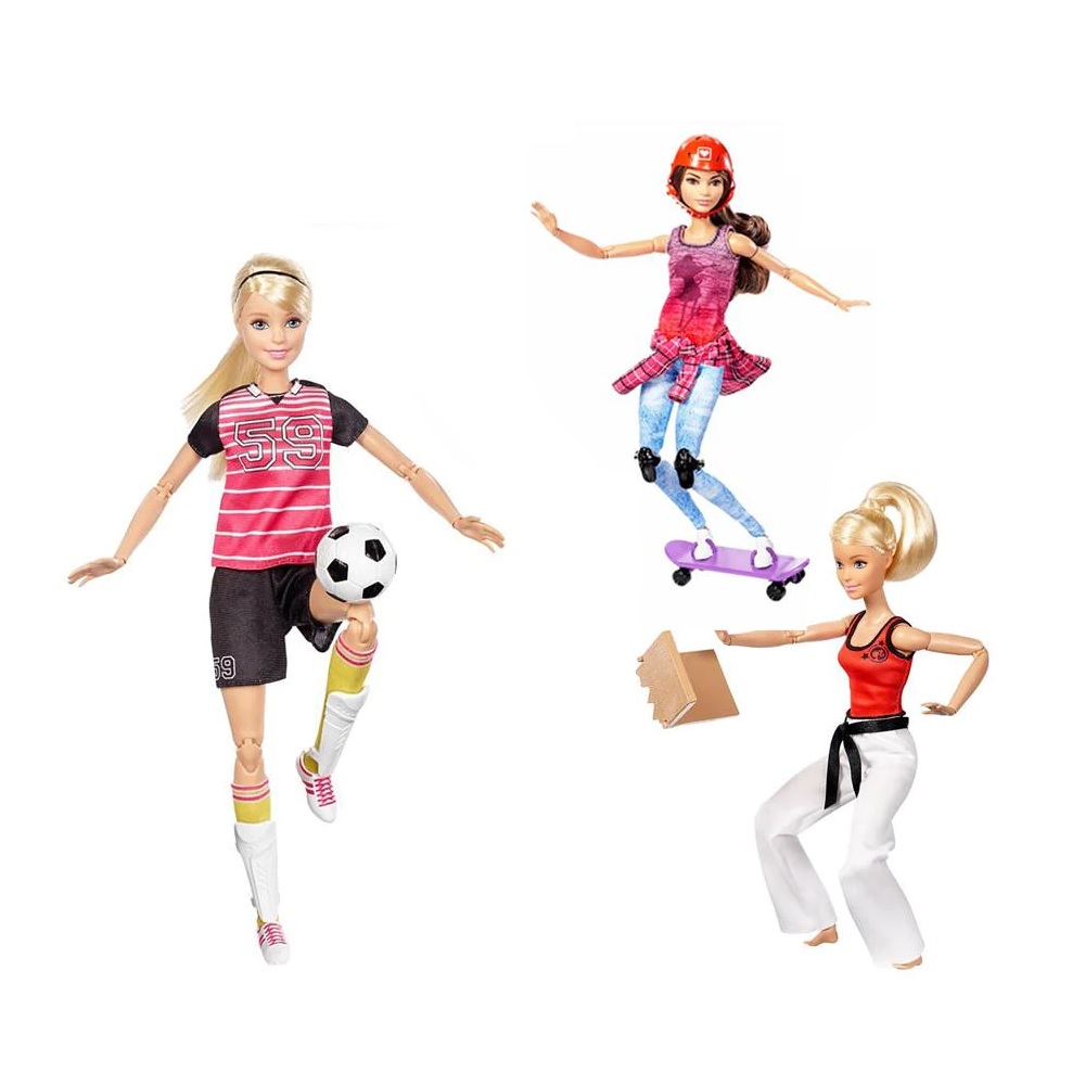 Barbie Movimientos Deportivos