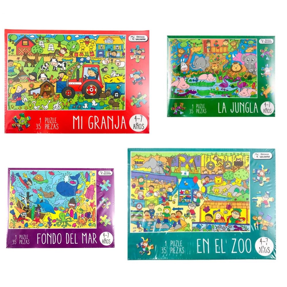 Puzzles Caja Divertida