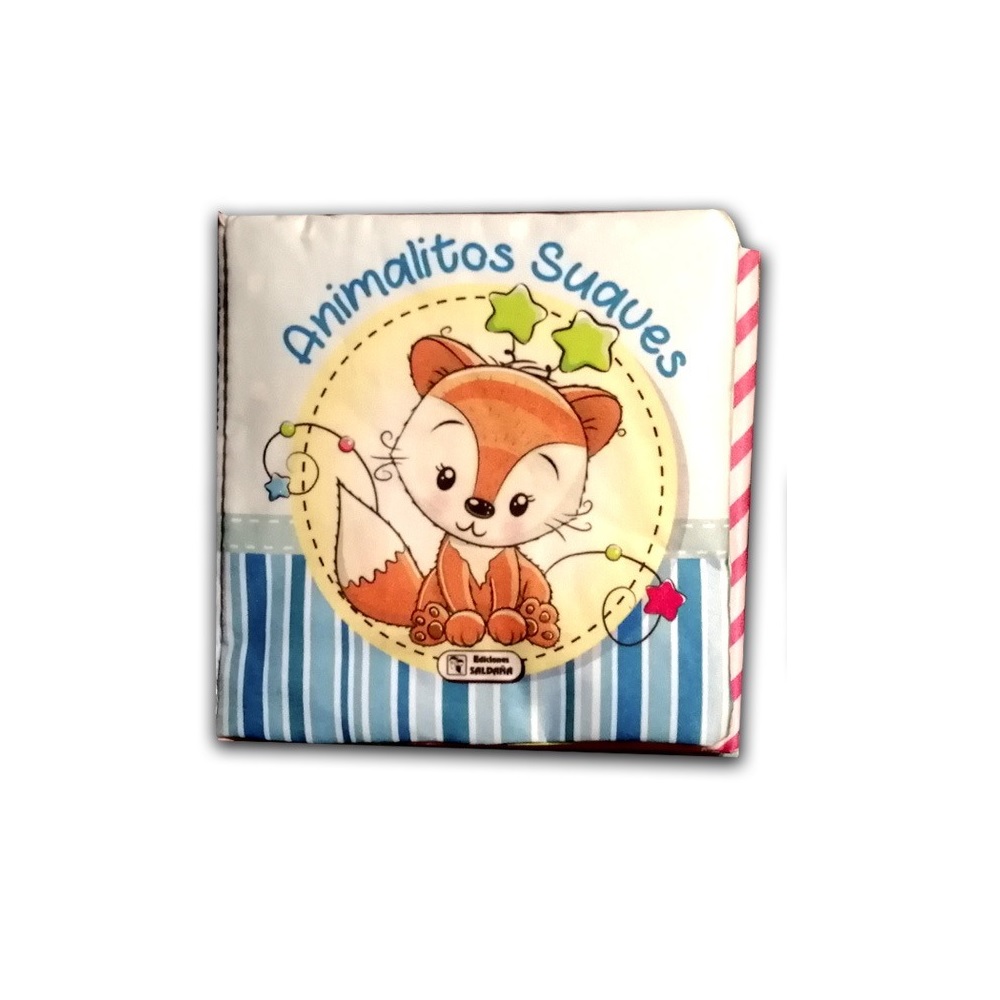 Libro Tela Animalitos Suaves