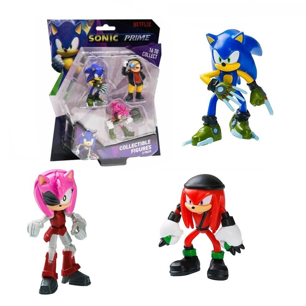 Pack Figuras Sonic x 3