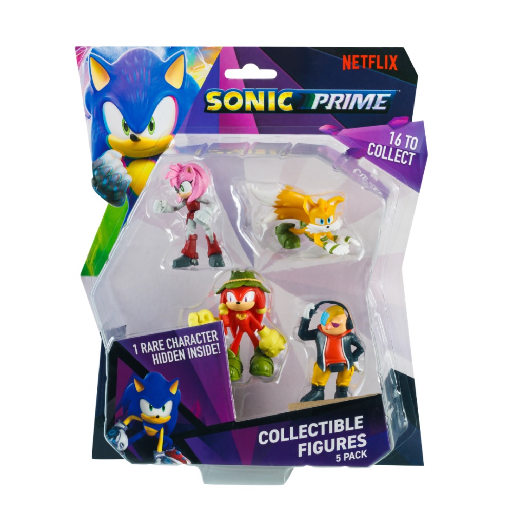 Pack Figuras Sonic x 5