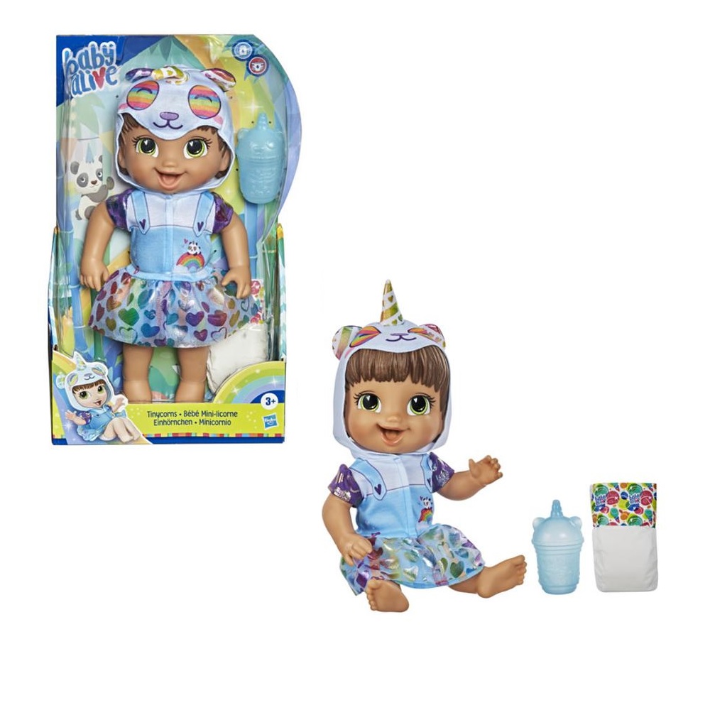 Baby Alive Unicornio Castaña