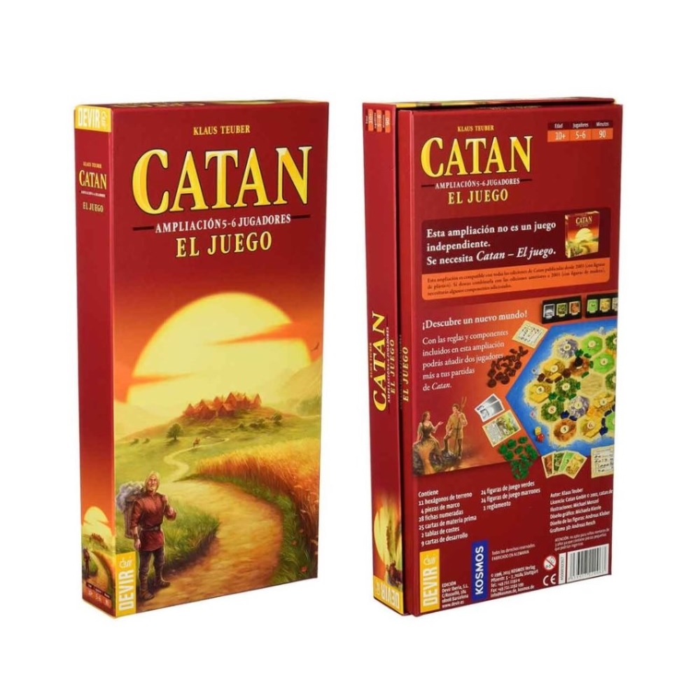 Ampliación Catan El Juego