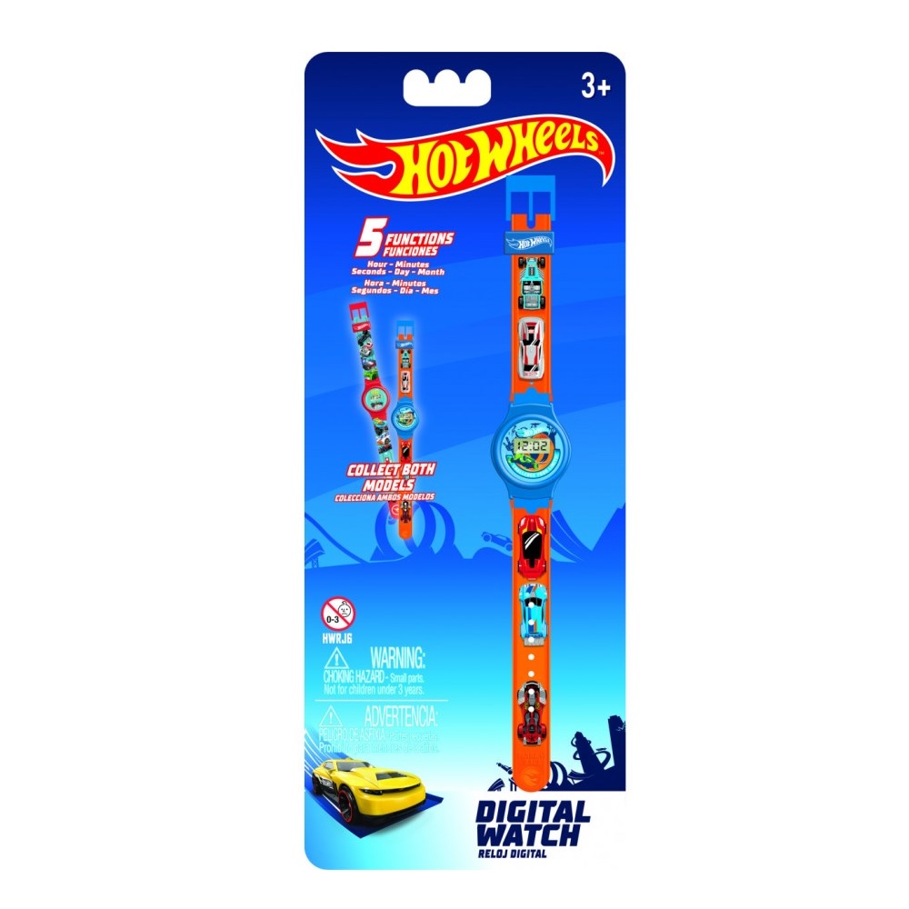Reloj Digital Hot Wheels