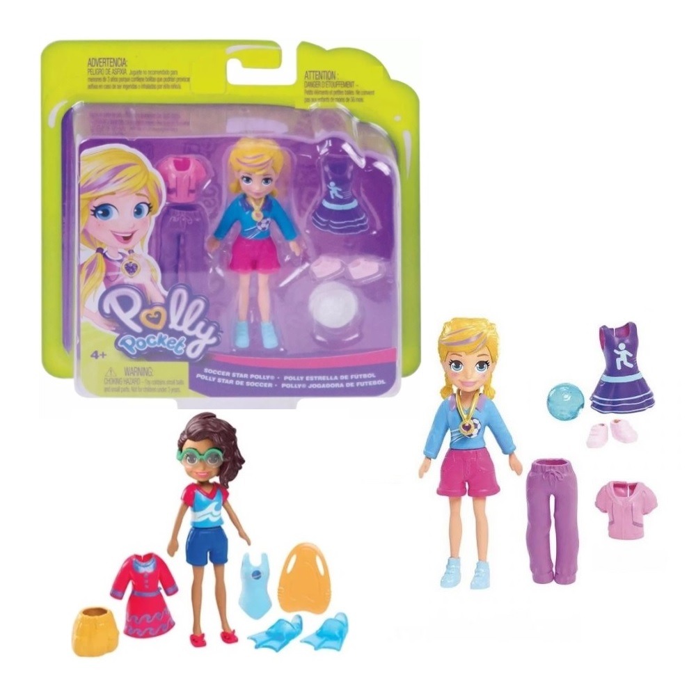 Polly Pocket Estrella de Futbol