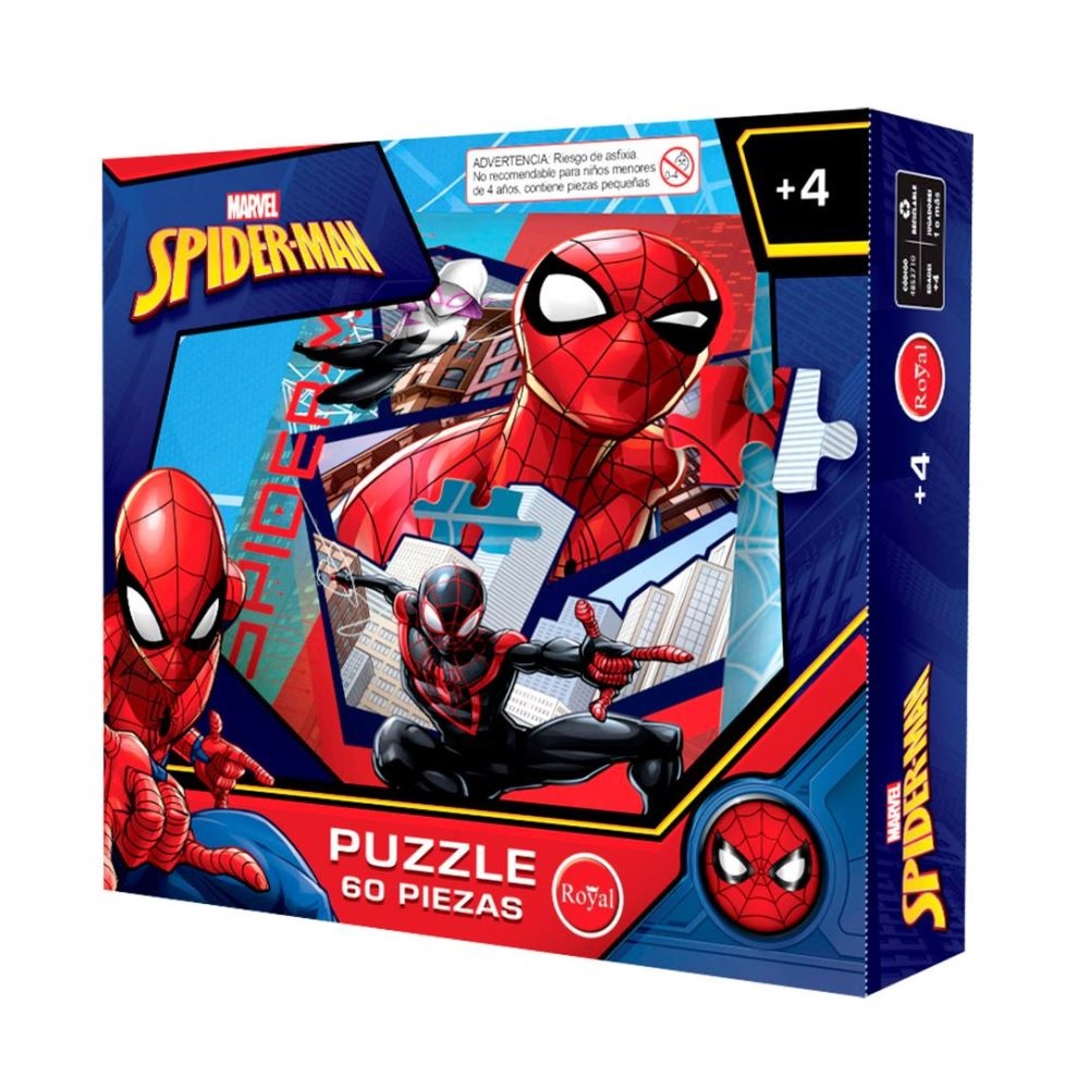 Puzzle Spiderman 60 piezas