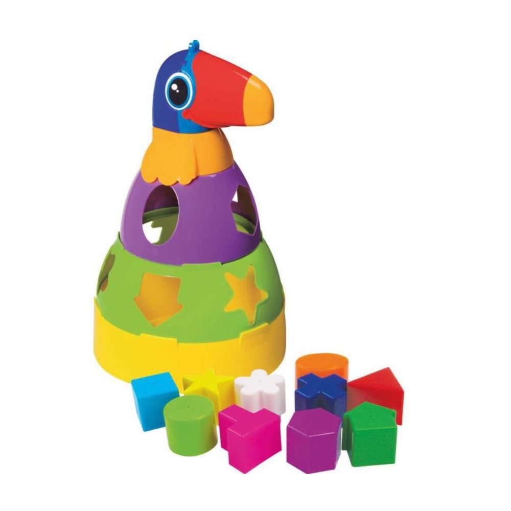Tucán Didáctico balancín con encastres