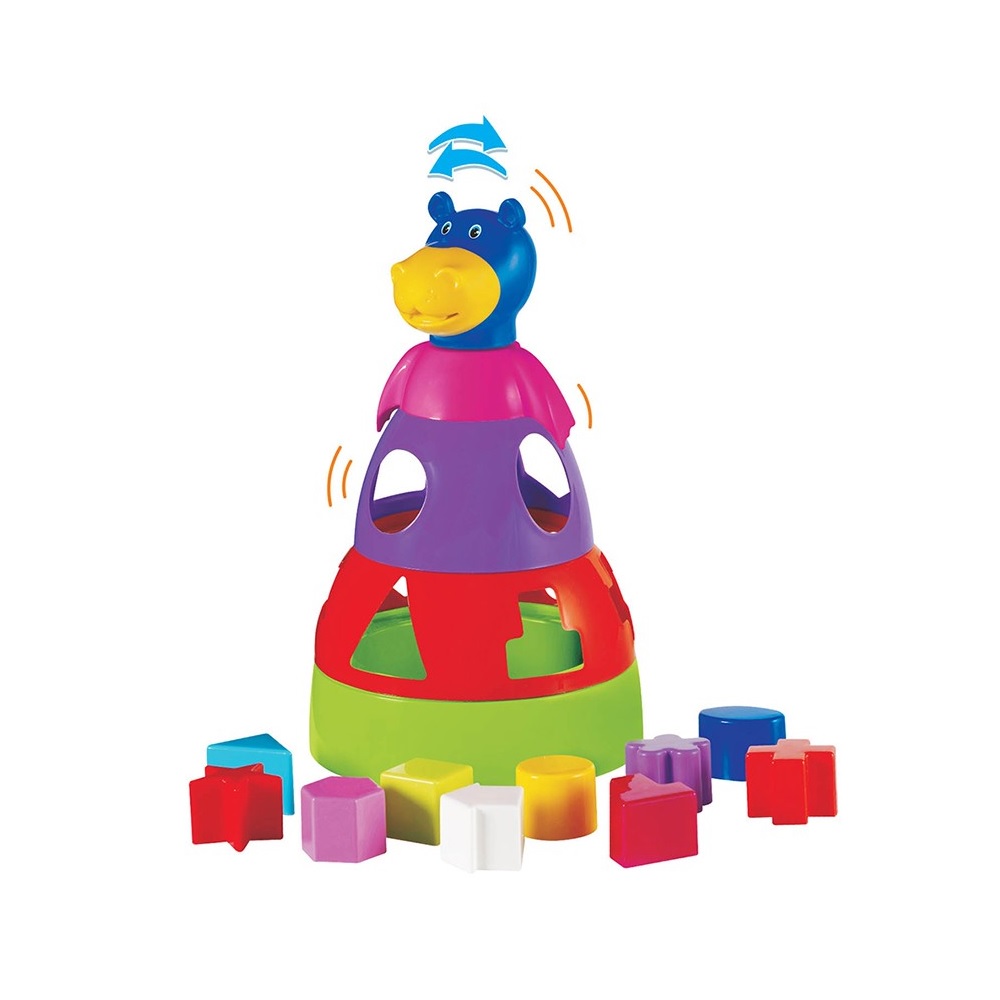 Hipopótamo Didáctico con encastres