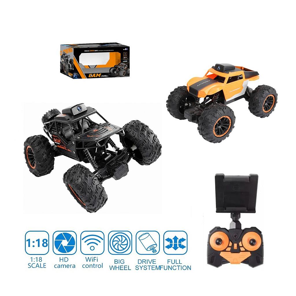 Auto con Cámara, Wifi a control