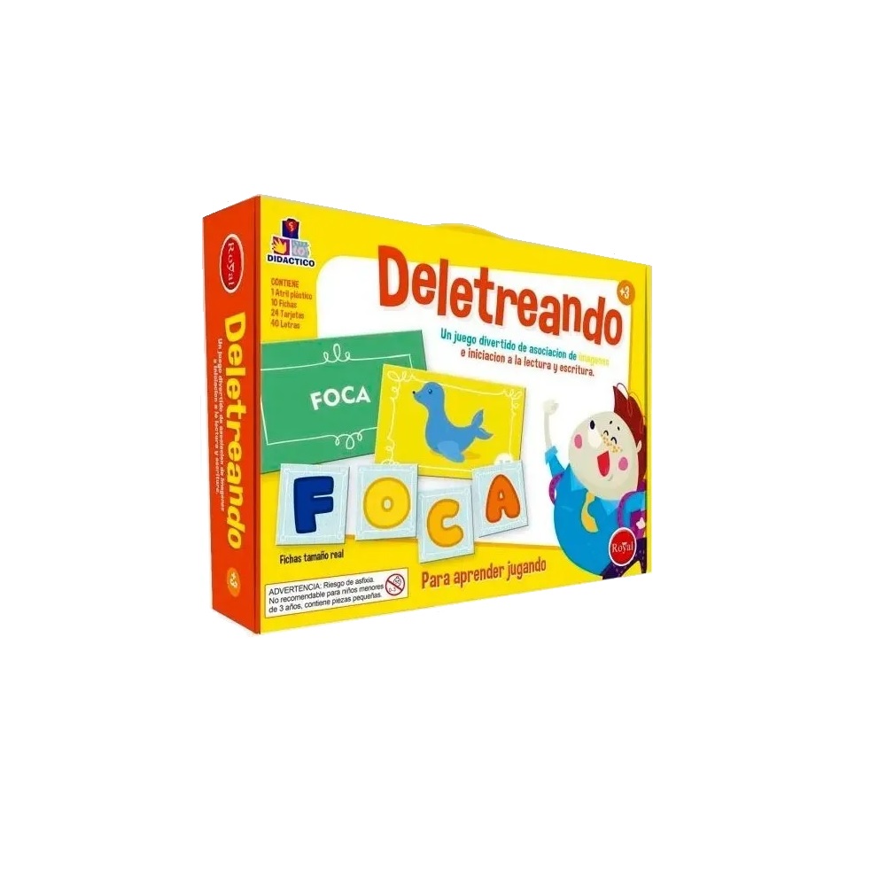 Juego Deletreando en Valija