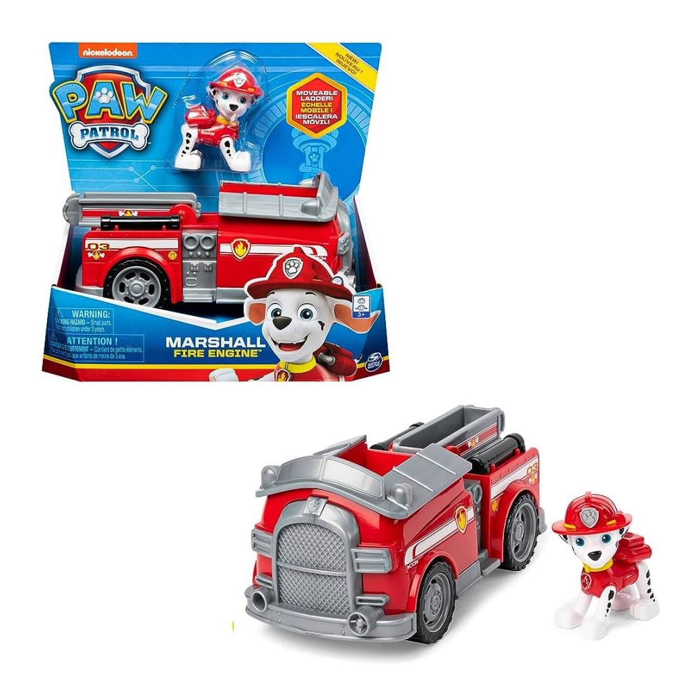 Paw Patrol Marshall con Vehículo