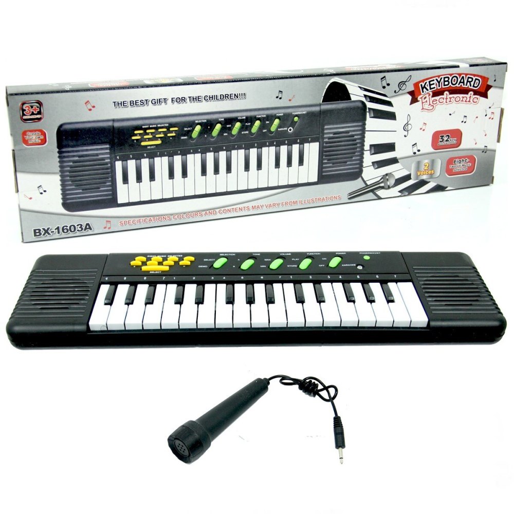 Órgano Keyboard con micrófono