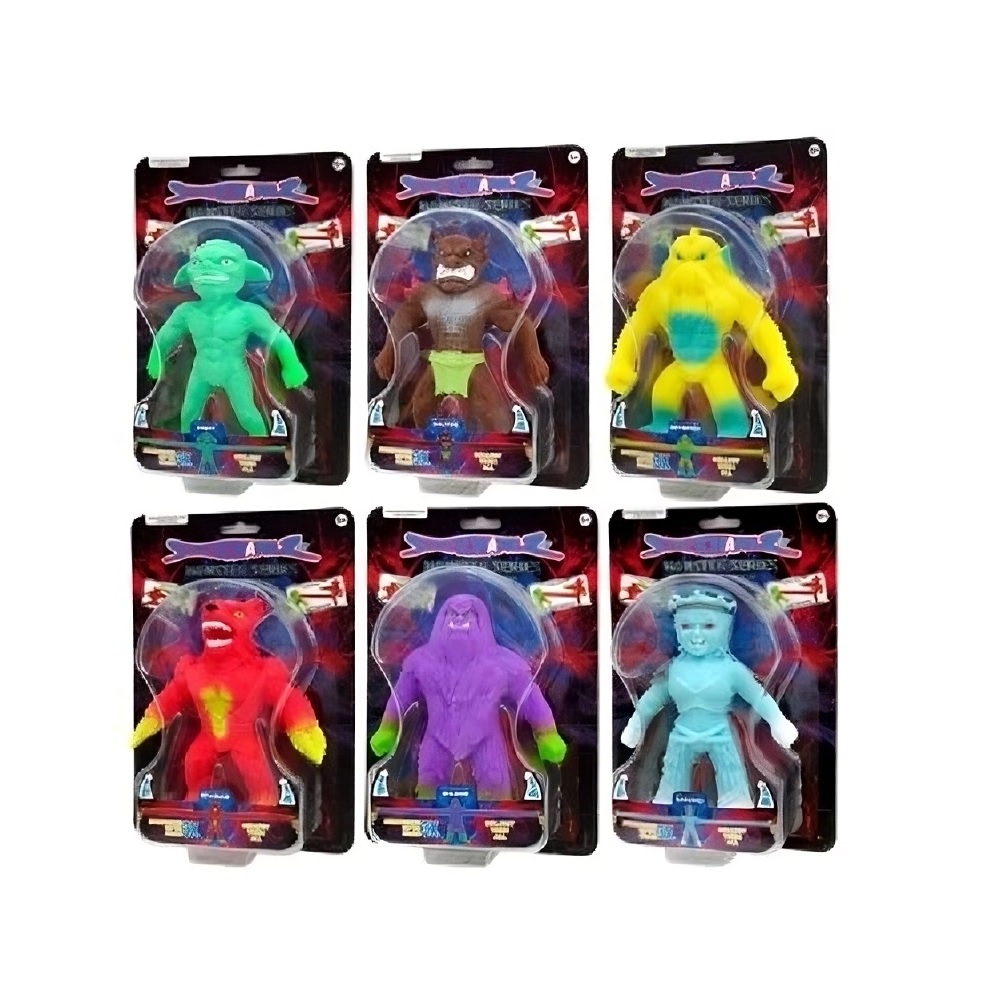 Muñeco Elastizado Serie Monster