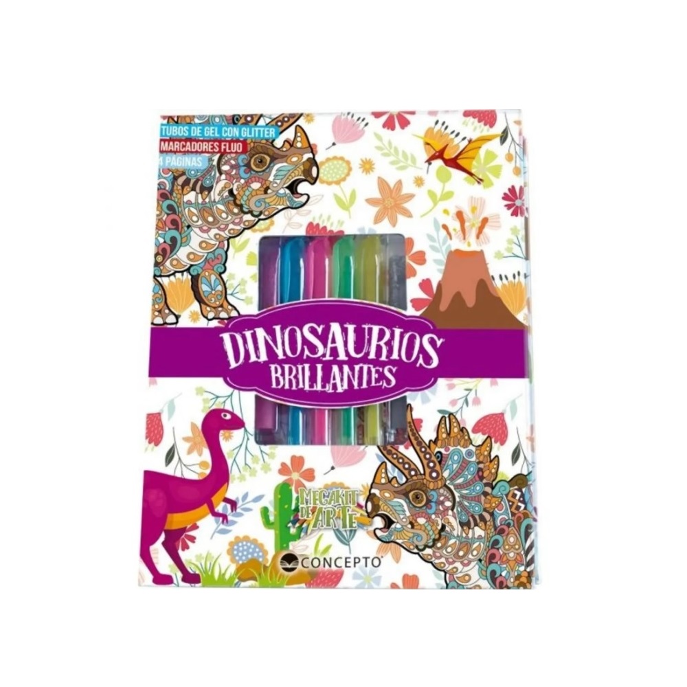 Mega Kit Dinosaurios Brillantes