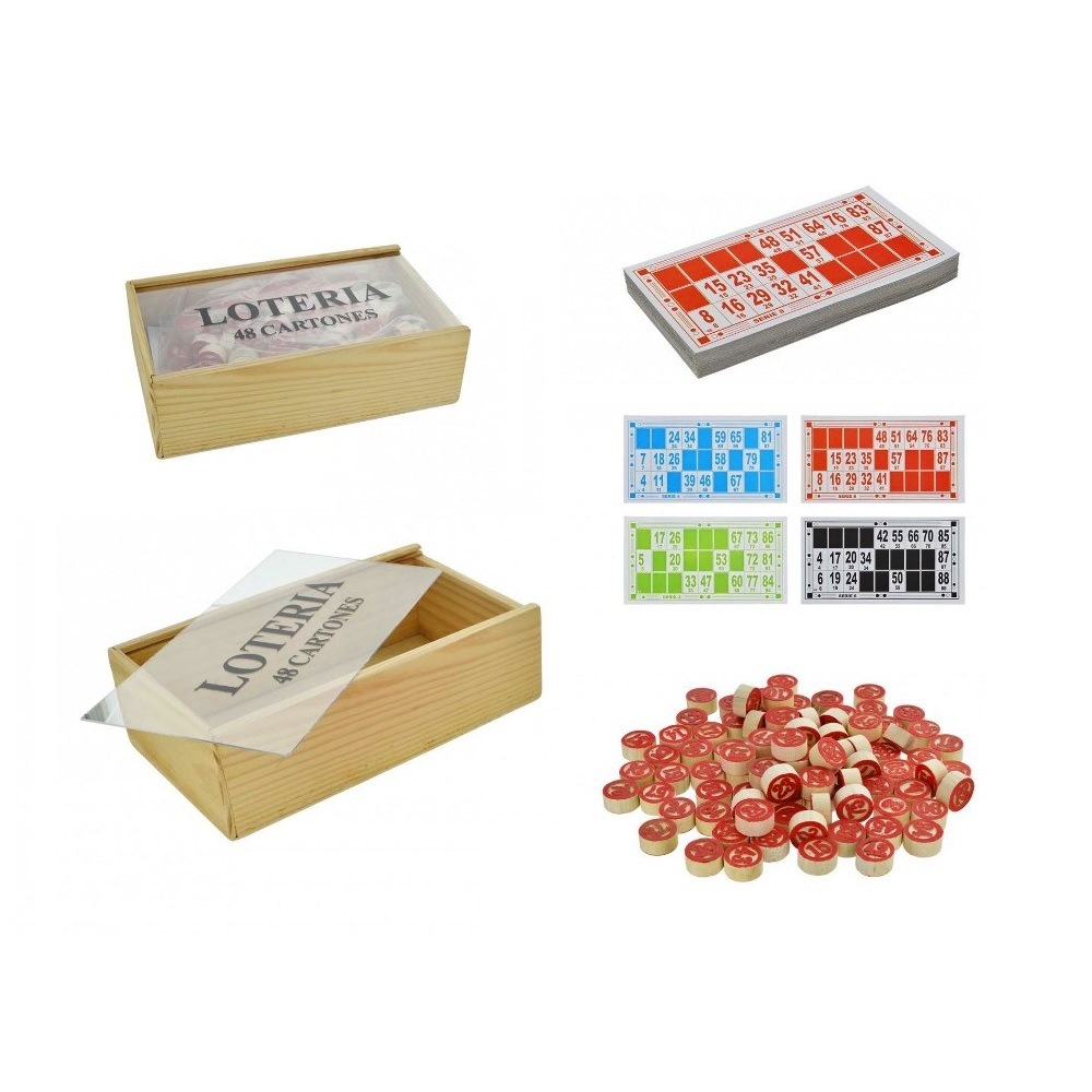 Lotería 48 Cartones en caja