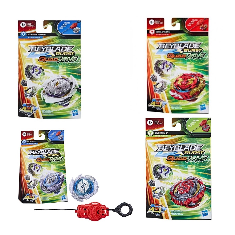 Trompo Beyblade QuadDrive