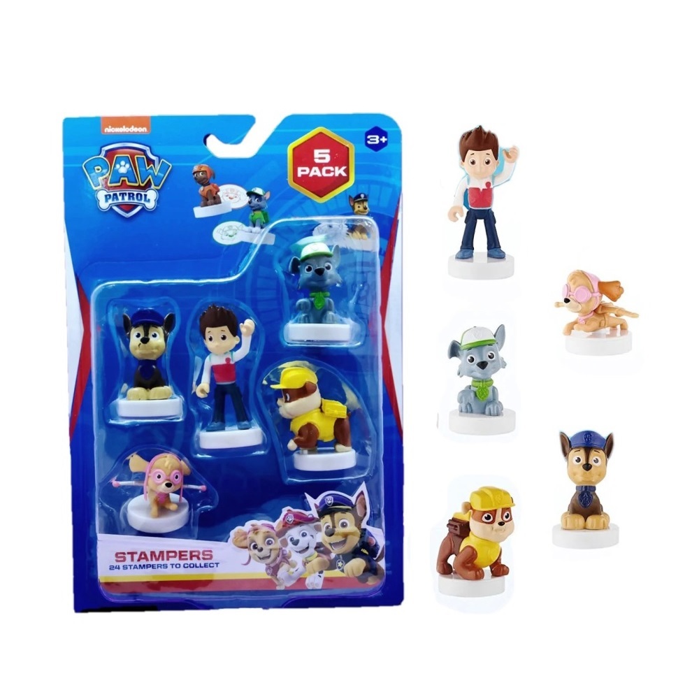 Paw Patrol Set Sellos x 5