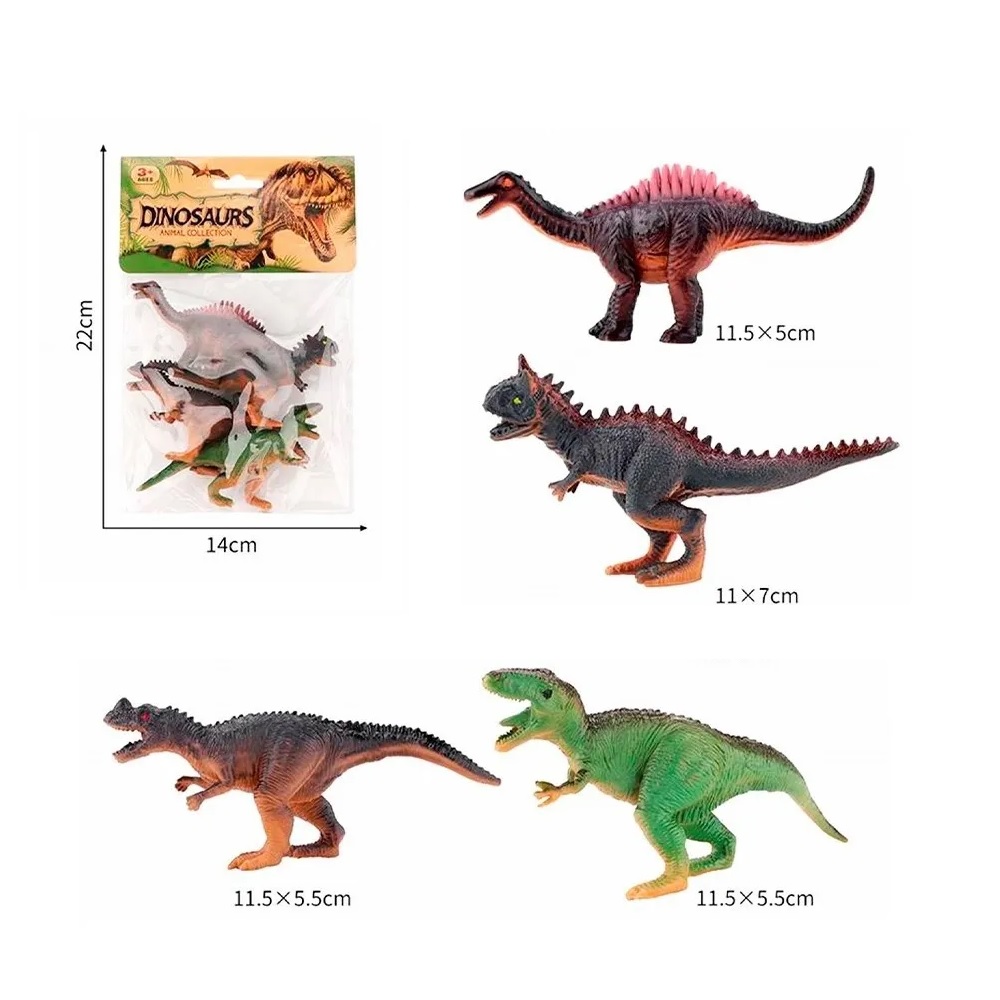 Bolsa Dinosaurios x 4