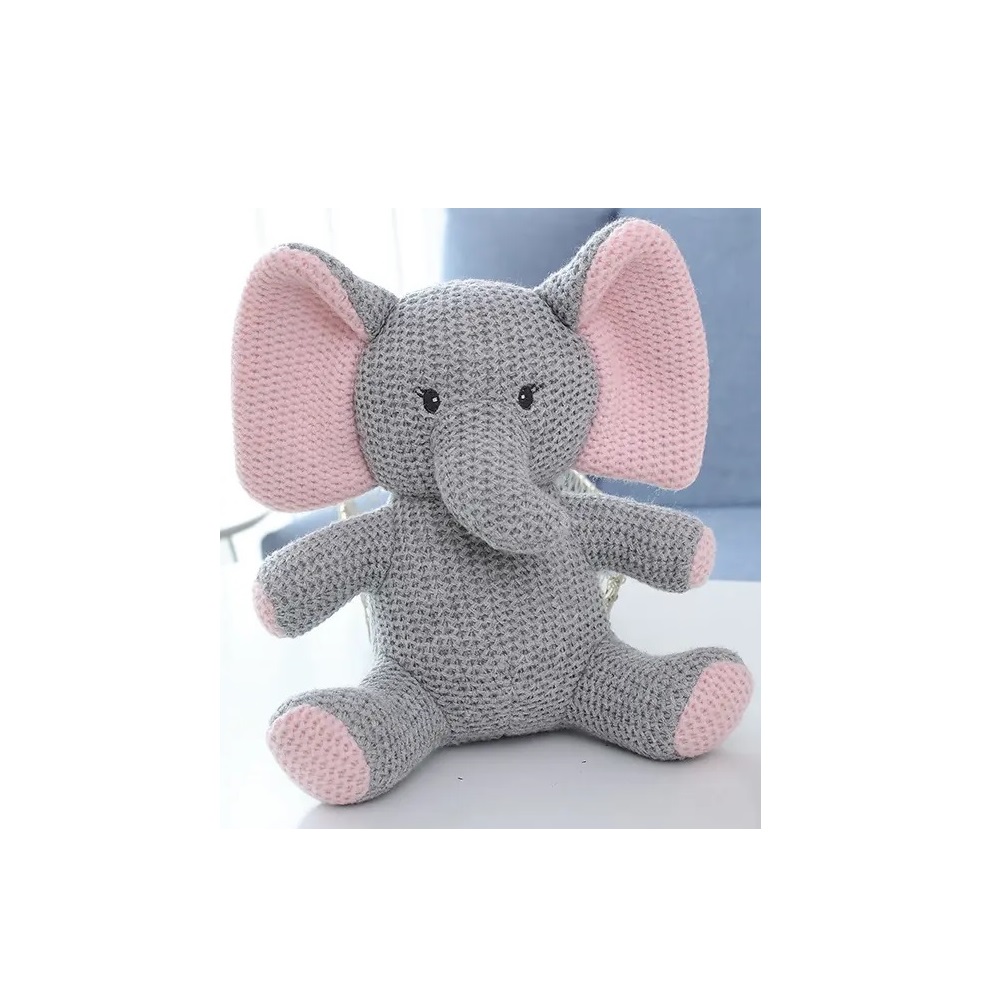 Peluche Crochet Elefante